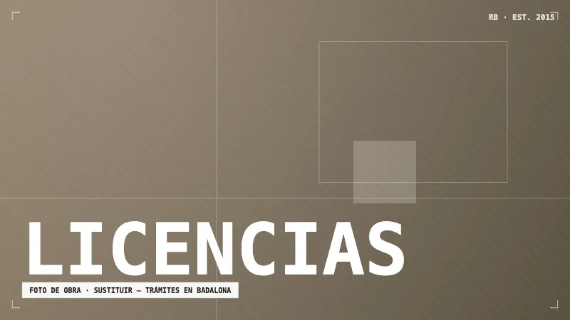 Guía de licencias de obra en Badalona: comunicación previa y obra mayor