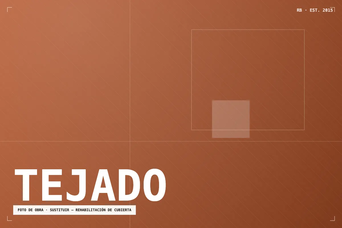 Rehabilitación de tejado con teja cerámica e impermeabilización en Badalona